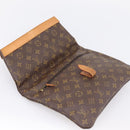 LOUIS VUITTON Monogram Pochette Priant Clutch Bag M51805 LV Auth 201350-8