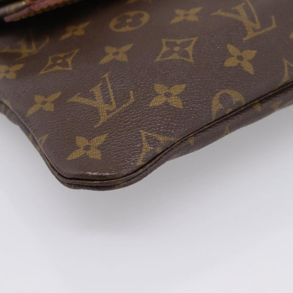 LOUIS VUITTON Monogram Pochette Priant Clutch Bag M51805 LV Auth 201350