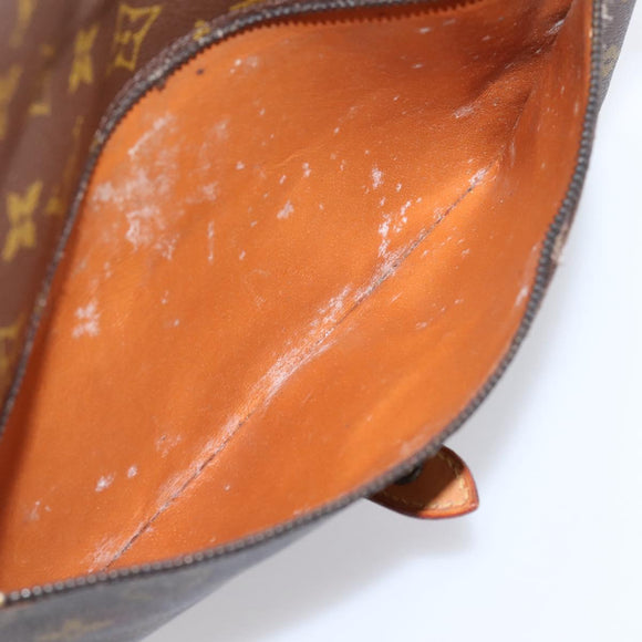 LOUIS VUITTON Monogram Pochette Priant Clutch Bag M51805 LV Auth 201350