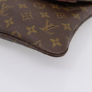 LOUIS VUITTON Monogram Pochette Priant Clutch Bag M51805 LV Auth 201350-14