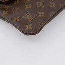 LOUIS VUITTON Monogram Pochette Priant Clutch Bag M51805 LV Auth 201350-15