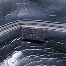 GUCCI GG Canvas Hand Bag Black Silver 002 1093 3444 Auth 201351-9