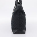 GUCCI GG Canvas Hand Bag Black Silver 002 1093 3444 Auth 201351-3