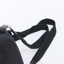 PRADA Backpack Nylon Black Silver Auth 201355-15