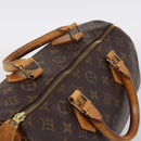 LOUIS VUITTON Monogram Speedy 30 Hand Bag M41526 LV Auth 201356-6