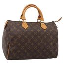 LOUIS VUITTON Monogram Speedy 30 Hand Bag M41526 LV Auth 201358-1