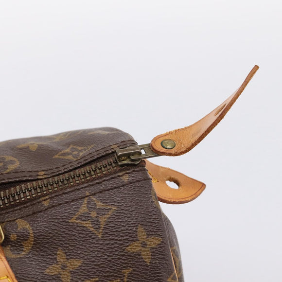LOUIS VUITTON Monogram Speedy 30 Hand Bag M41526 LV Auth 201358