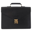 LOUIS VUITTON Epi Serviette Conseiller Business Bag Black M54422 LV Auth 201359-13