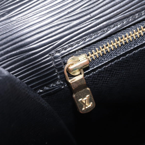LOUIS VUITTON Epi Serviette Conseiller Business Bag Black M54422 LV Auth 201359