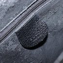 GUCCI Hand Bag Leather Black Silver 002 3754 1313 Auth 201365-18