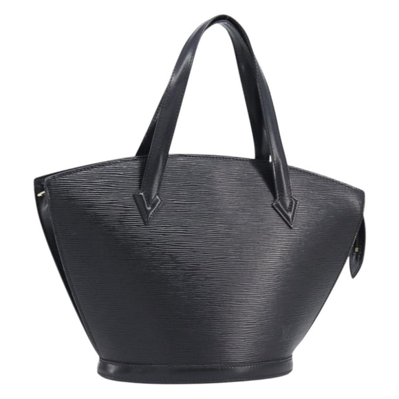 LOUIS VUITTON Epi Saint Jacques Shopping Shoulder Bag Black M52272 Auth 201369