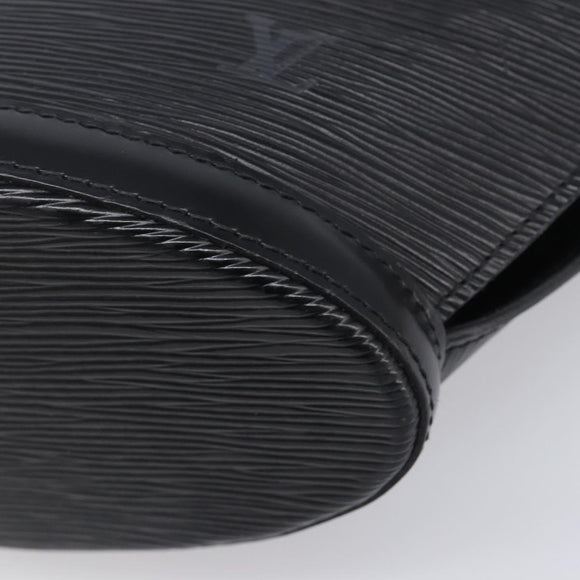 LOUIS VUITTON Epi Saint Jacques Shopping Shoulder Bag Black M52272 Auth 201369