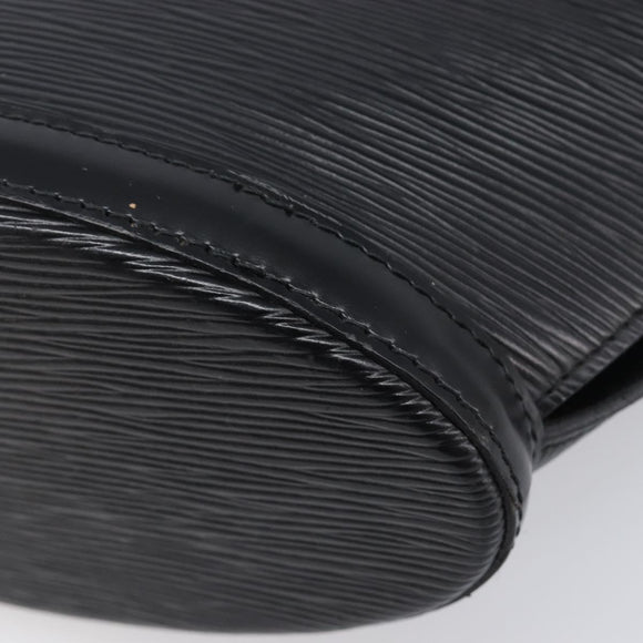 LOUIS VUITTON Epi Saint Jacques Shopping Shoulder Bag Black M52272 Auth 201369