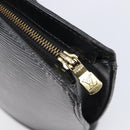 LOUIS VUITTON Epi Saint Jacques Shopping Shoulder Bag Black M52272 Auth 201369-14