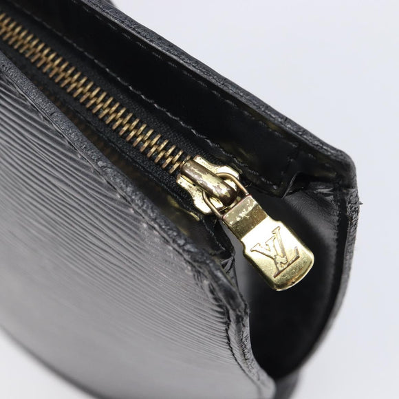 LOUIS VUITTON Epi Saint Jacques Shopping Shoulder Bag Black M52272 Auth 201369