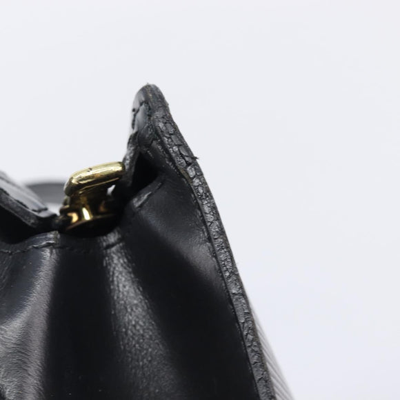 LOUIS VUITTON Epi Saint Jacques Shopping Shoulder Bag Black M52272 Auth 201369