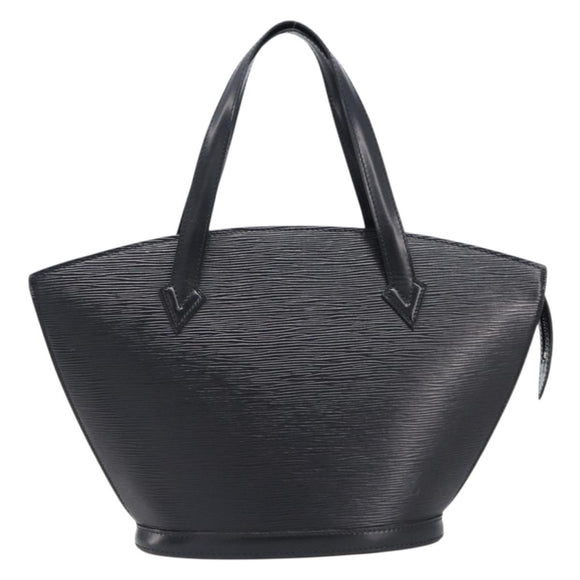 LOUIS VUITTON Epi Saint Jacques Shopping Shoulder Bag Black M52272 Auth 201369