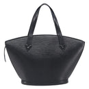 LOUIS VUITTON Epi Saint Jacques Shopping Shoulder Bag Black M52272 Auth 201369-3