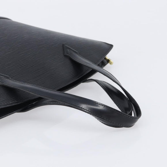 LOUIS VUITTON Epi Saint Jacques Shopping Shoulder Bag Black M52272 Auth 201369