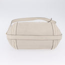 GUCCI GG Marmont Shoulder Bag Leather 2way White Gold 247185 Auth 201371A-6