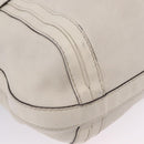 GUCCI GG Marmont Shoulder Bag Leather 2way White Gold 247185 Auth 201371A-19