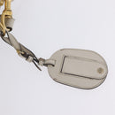 GUCCI GG Marmont Shoulder Bag Leather 2way White Gold 247185 Auth 201371A-21