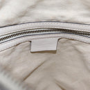 GUCCI GG Marmont Shoulder Bag Leather 2way White Gold 247185 Auth 201371A-26