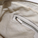 GUCCI GG Marmont Shoulder Bag Leather 2way White Gold 247185 Auth 201371A-30