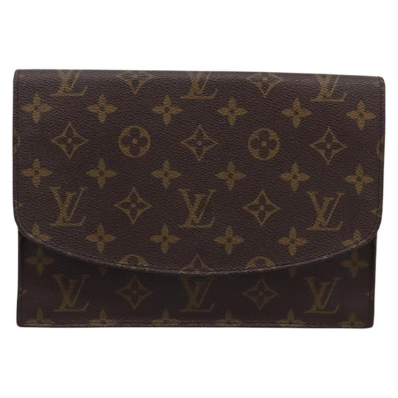 LOUIS VUITTON Monogram Pochette Rabat 23 Clutch Bag M51940 LV Auth 201378