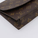 LOUIS VUITTON Monogram Pochette Rabat 23 Clutch Bag M51940 LV Auth 201378-15