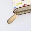 LOUIS VUITTON Monogram Multicolor Zippy Coin Purse White M93741 LV Auth 201382-9