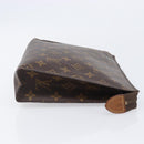LOUIS VUITTON Monogram Poche Toilette 26 Pouch M47542 LV Auth 201386-3