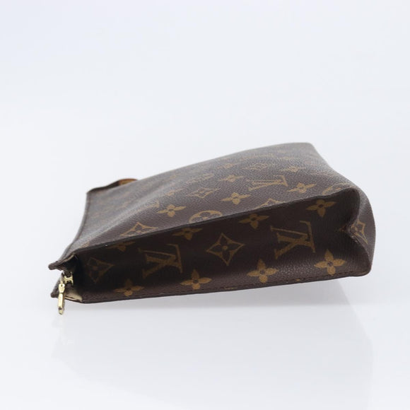 LOUIS VUITTON Monogram Poche Toilette 26 Pouch M47542 LV Auth 201386