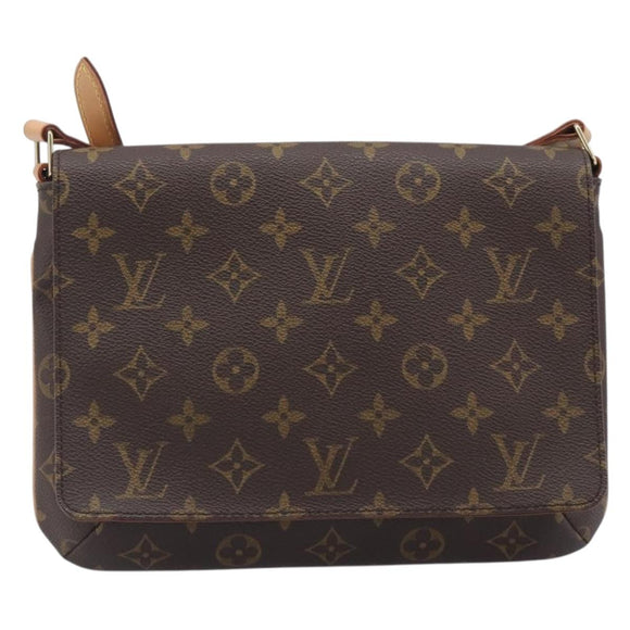 LOUIS VUITTON Monogram Musette Tango Short Strap Bag M51257 LV Auth 201387SAV