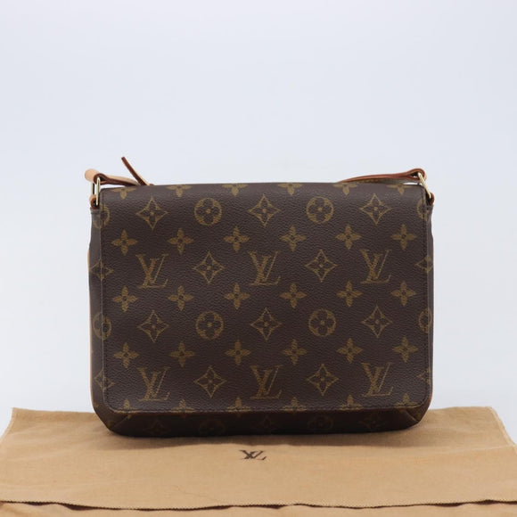 LOUIS VUITTON Monogram Musette Tango Short Strap Bag M51257 LV Auth 201387SAV