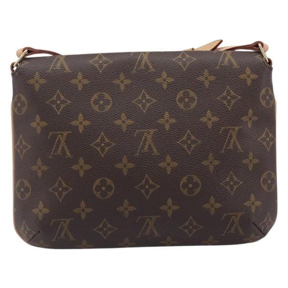 LOUIS VUITTON Monogram Musette Tango Short Strap Bag M51257 LV Auth 201387SAV