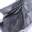 GUCCI GG Canvas Shoulder Bag Black Silver 27639 Auth 201392A-18