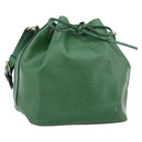 LOUIS VUITTON Epi Petit Noe Shoulder Bag Green M44104 LV Auth 201395V-1