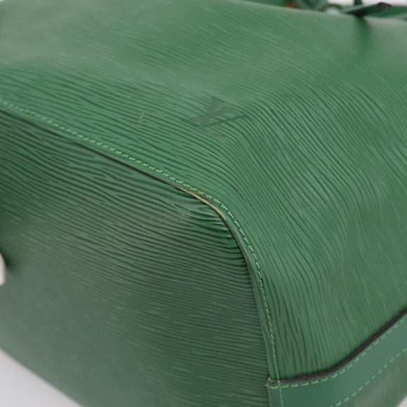 LOUIS VUITTON Epi Petit Noe Shoulder Bag Green M44104 LV Auth 201395V