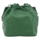 LOUIS VUITTON Epi Petit Noe Shoulder Bag Green M44104 LV Auth 201395V-13