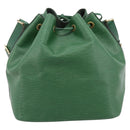 LOUIS VUITTON Epi Petit Noe Shoulder Bag Green M44104 LV Auth 201395V-2