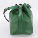 LOUIS VUITTON Epi Petit Noe Shoulder Bag Green M44104 LV Auth 201395V-3