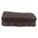 LOUIS VUITTON Monogram Pochette Monte Carlo Jewelry Box M47350 LV Auth 201397A-13