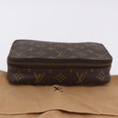 LOUIS VUITTON Monogram Pochette Monte Carlo Jewelry Box M47350 LV Auth 201397A-12