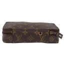 LOUIS VUITTON Monogram Pochette Monte Carlo Jewelry Box M47350 LV Auth 201397A-2