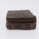 LOUIS VUITTON Monogram Pochette Monte Carlo Jewelry Box M47350 LV Auth 201397A-3