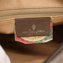 GUCCI GG Supreme Web Sherry Line Shoulder Bag PVC Beige 56 02 005 Auth 201400-15