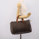 LOUIS VUITTON Monogram Speedy 35 Hand Bag M41524 LV Auth 201407A-20