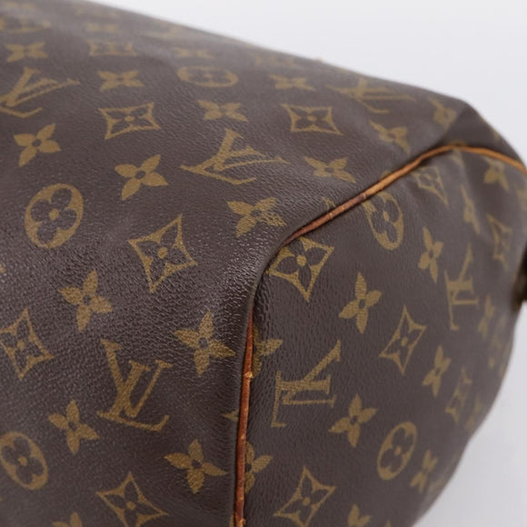 LOUIS VUITTON Monogram Speedy 30 Hand Bag M41526 LV Auth 201410