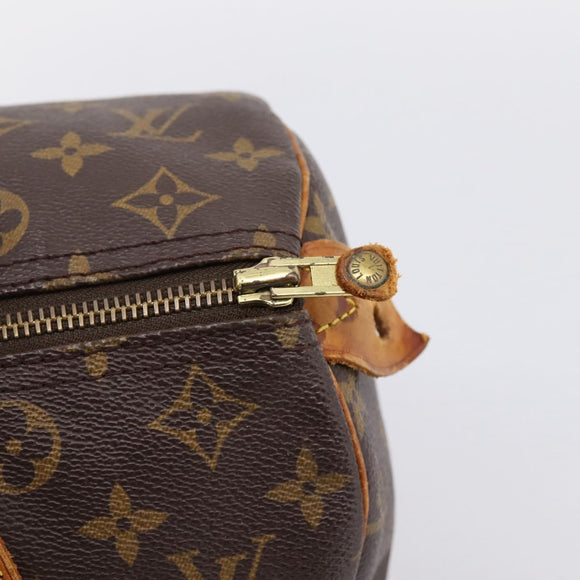 LOUIS VUITTON Monogram Speedy 30 Hand Bag M41526 LV Auth 201410